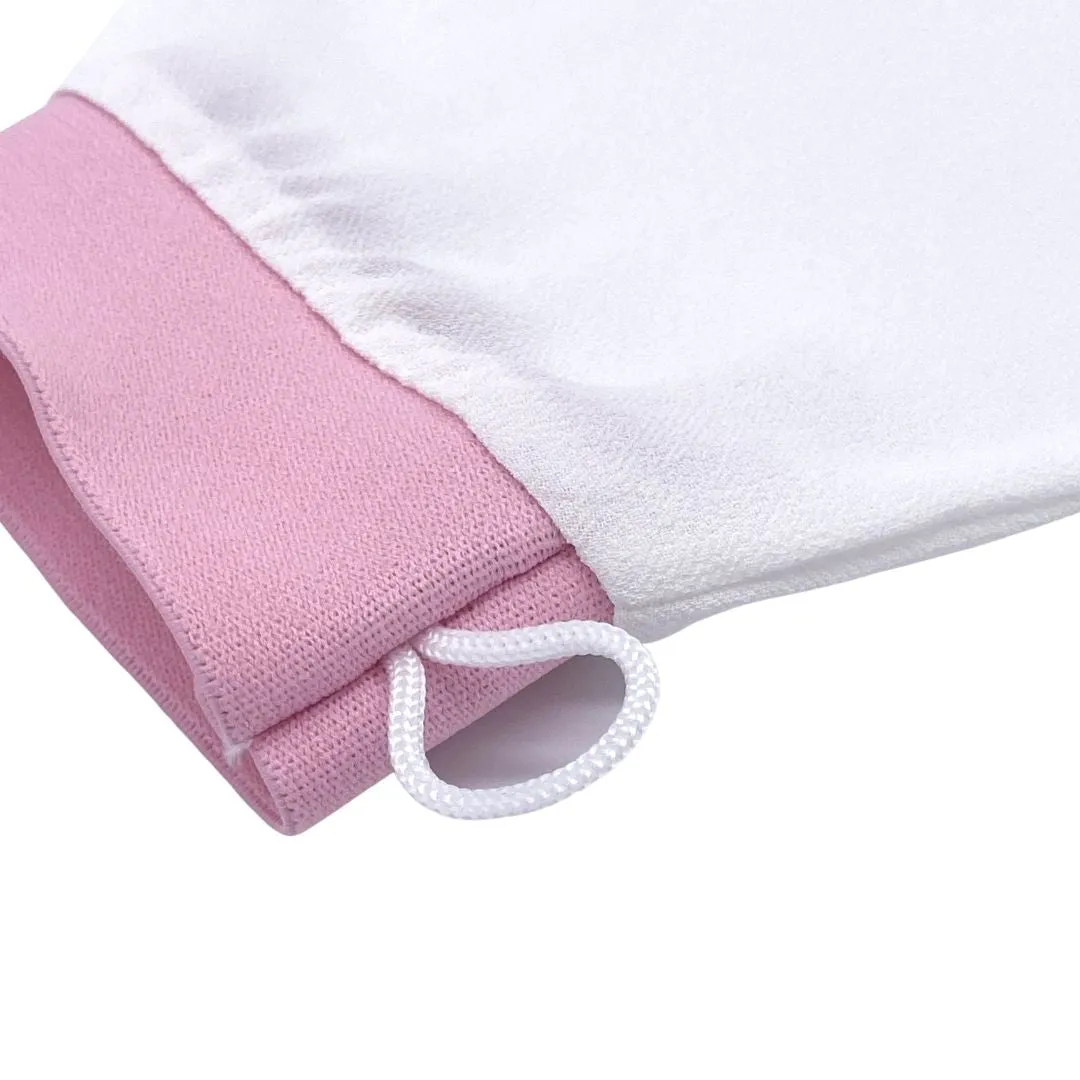 100% Silk Exfoliating Body Glove NZ - TikTok Famous Silk Exfoliating Mitt - 2 Packs