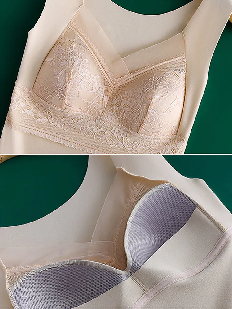 2-in-1 V-neck Dralon Bottoming Thermal Vest