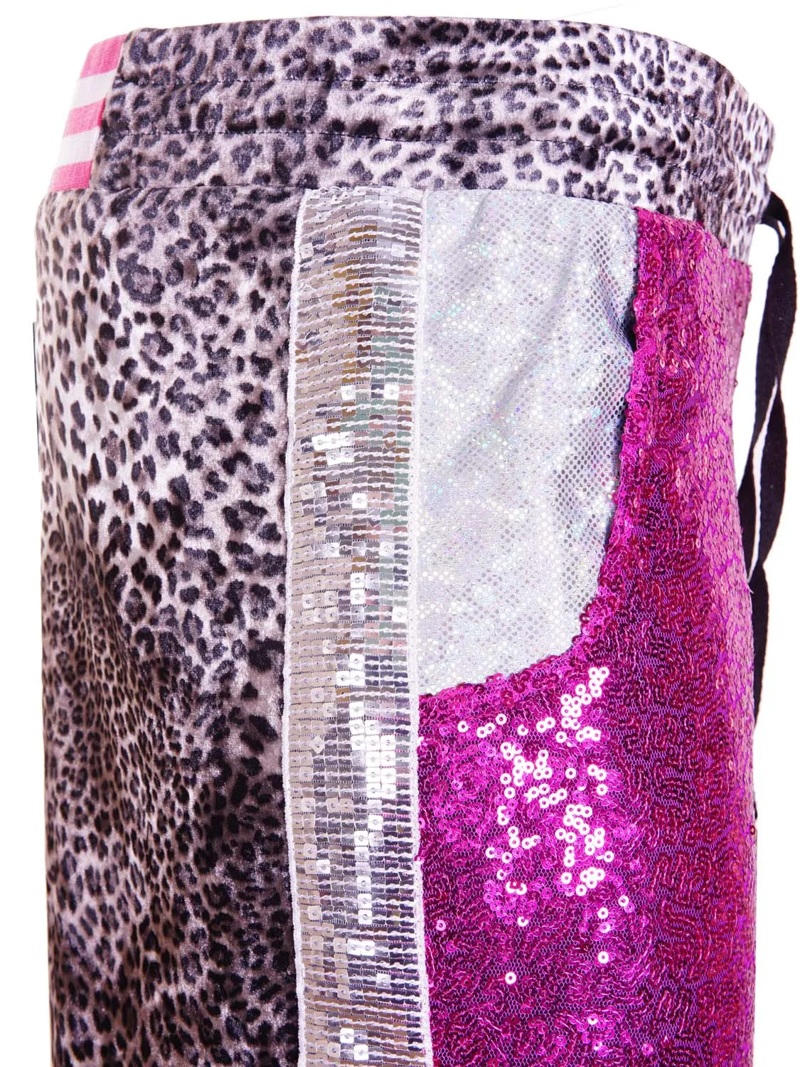 2 LEFT! (2XL) &  (3XL) Sassy Snow Leopard | Jazzy Joggers | Unisex