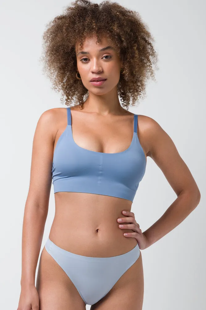 2 Pack Bonded Thongs Blue