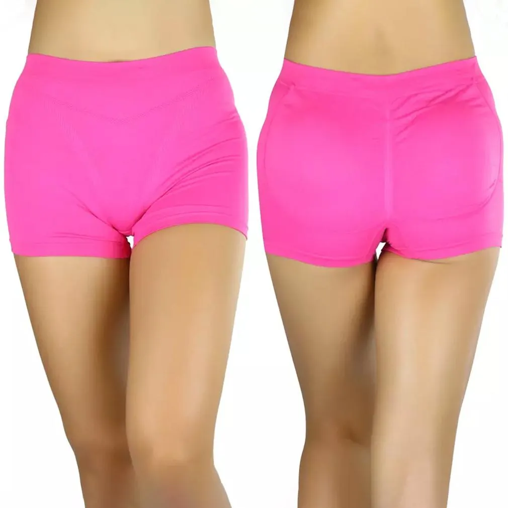 6-Pack: Seamless Enhancing Bootylicious Padded Boyshort Underwear