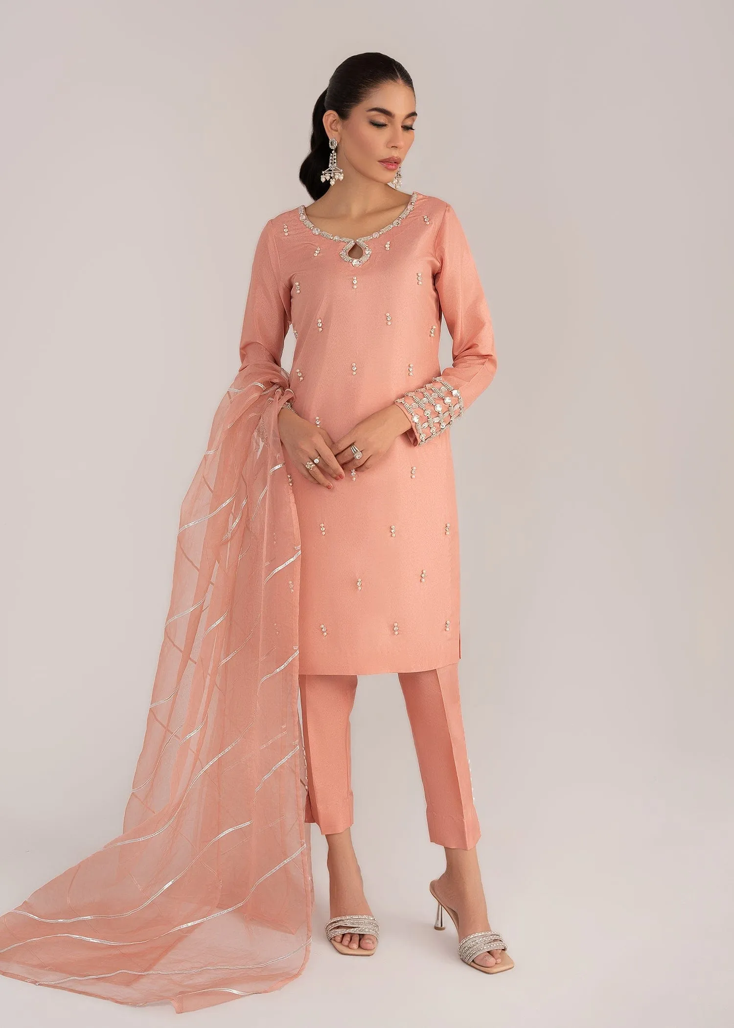 Allure by Ih - ZARA - Katan Silk - Blush Pink - 3 Piece