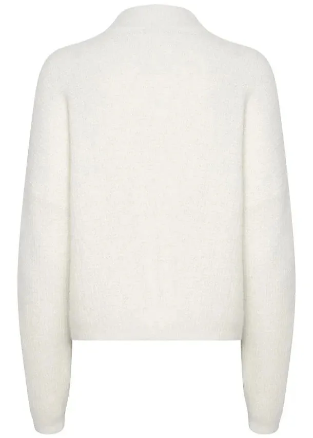 ALPHAGZ SHORT CARDIGAN | IVORY