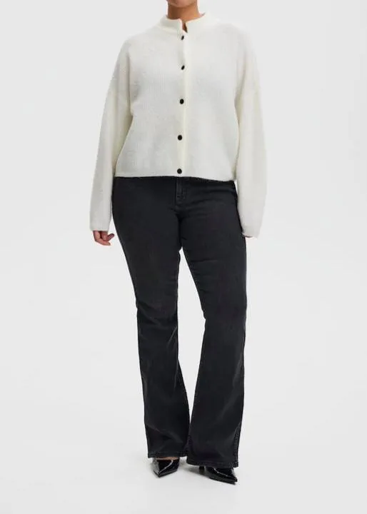 ALPHAGZ SHORT CARDIGAN | IVORY