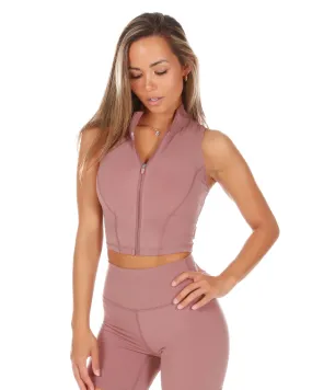 Aura Vest - Soft Rose
