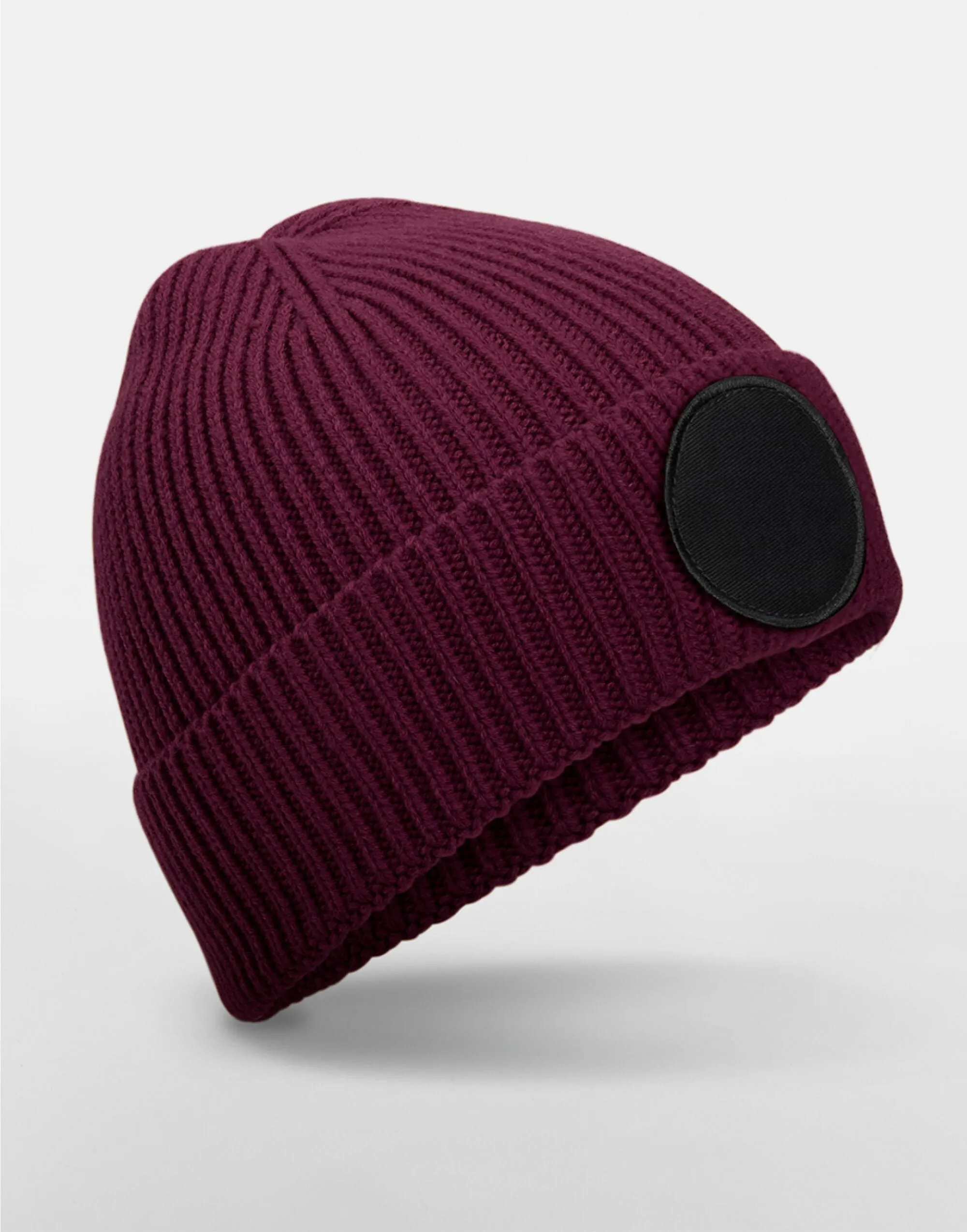 B332R Beechfield Circular Fashion Patch Beanie