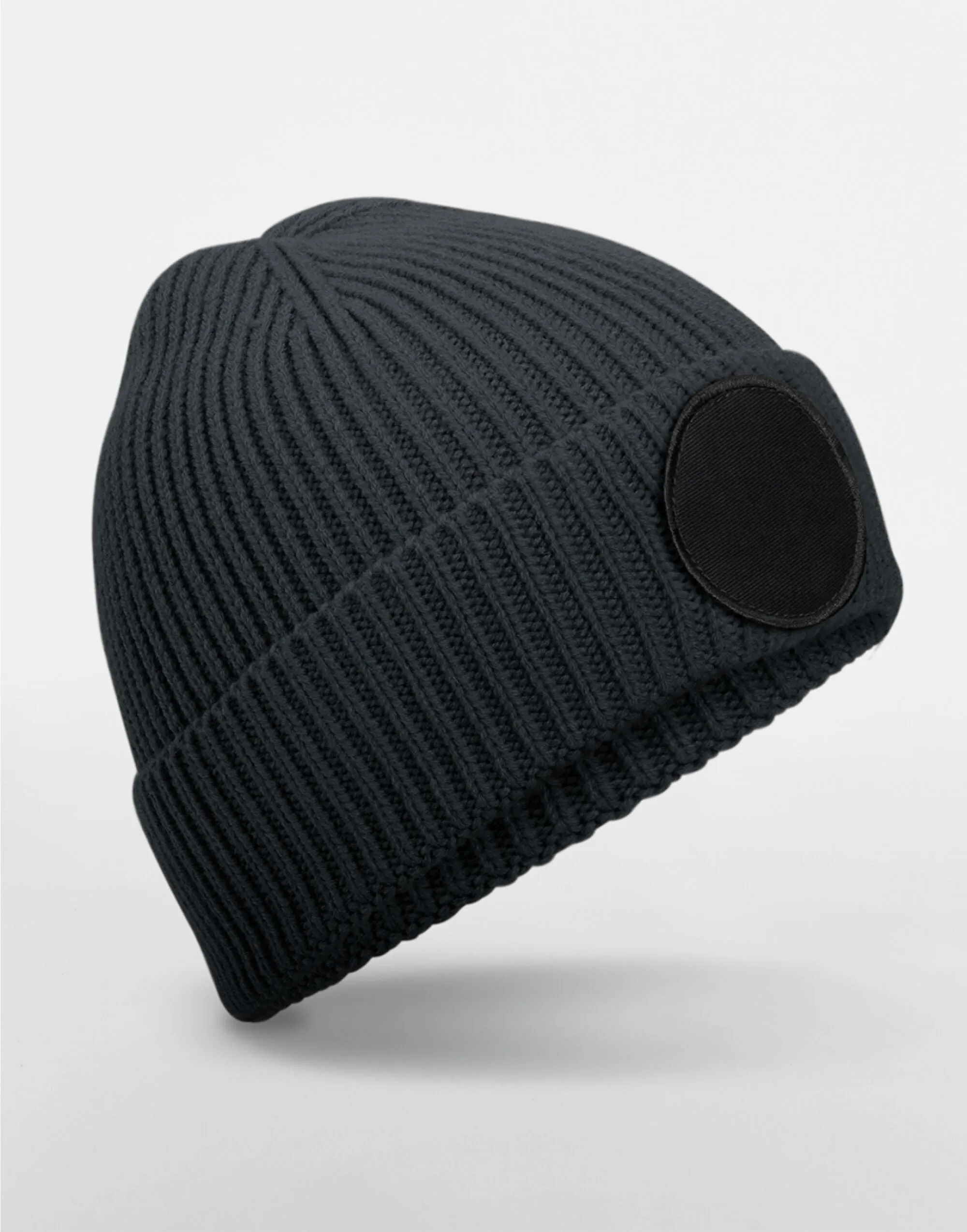 B332R Beechfield Circular Fashion Patch Beanie
