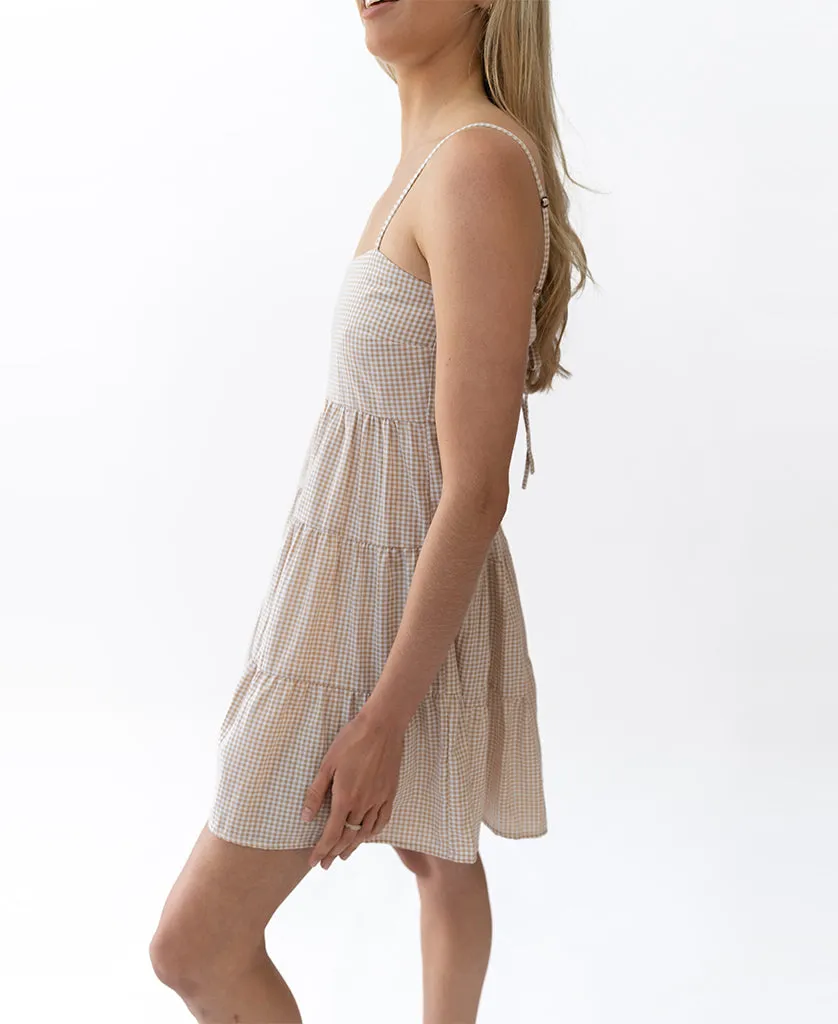 Beth | Gingham Bone