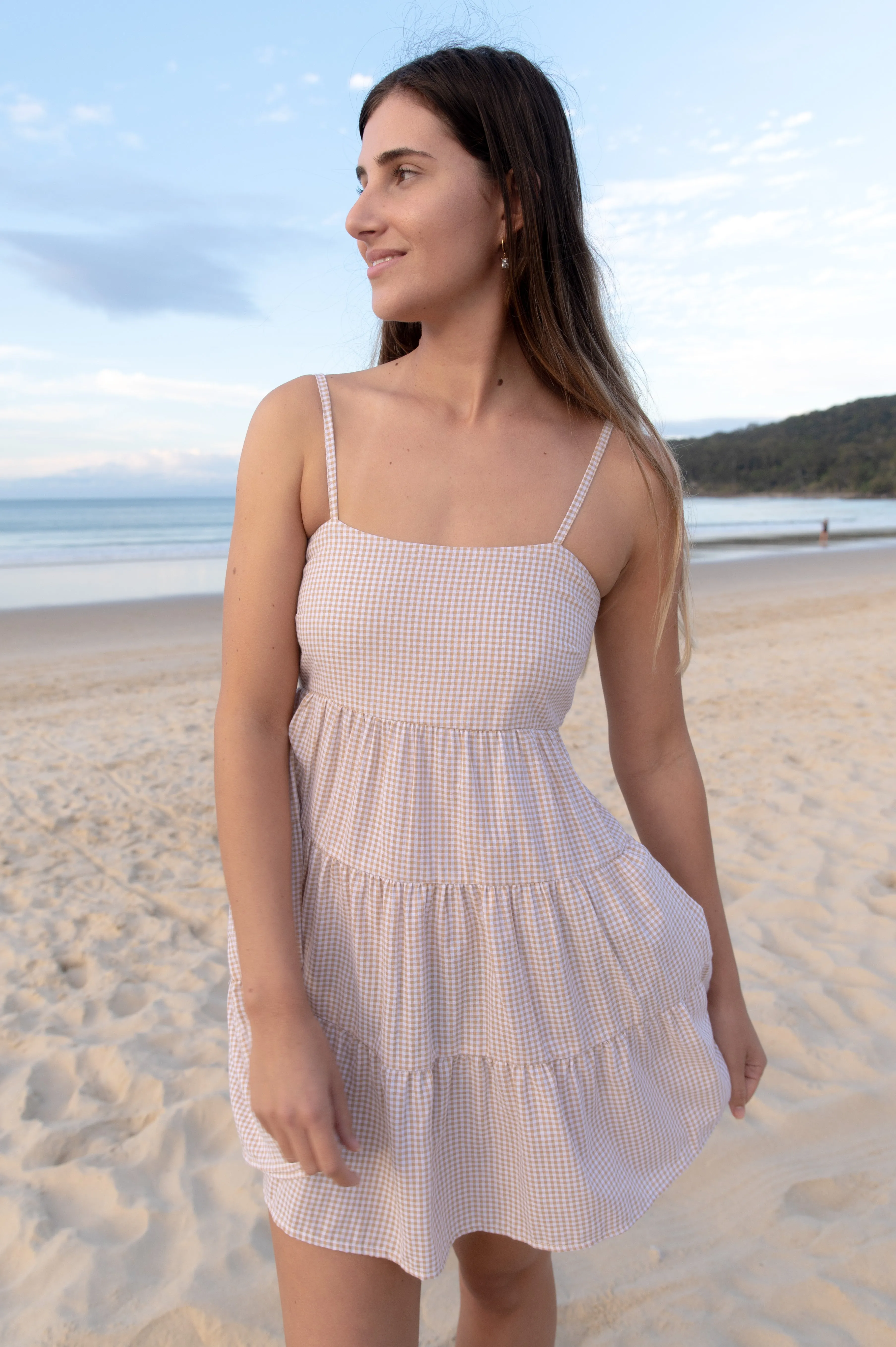 Beth | Gingham Bone
