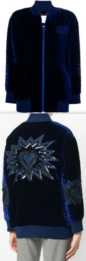 Blue Bomber Jacket
