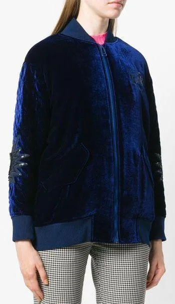 Blue Bomber Jacket