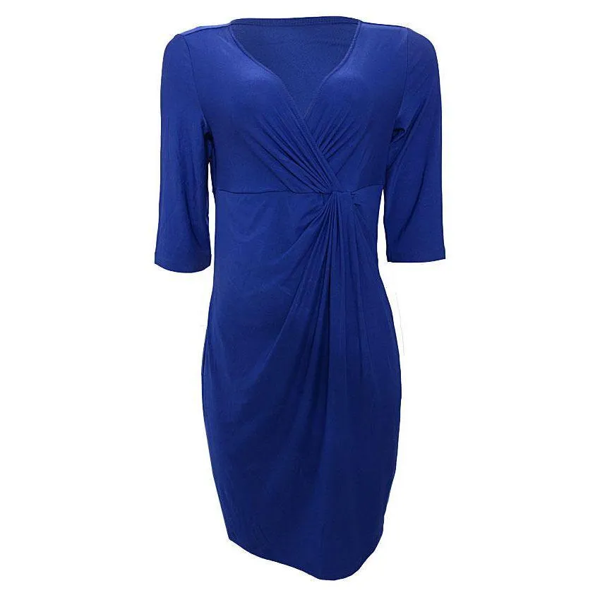 Body Illusion Wrap Dress