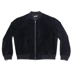 Bomber Jacket - Black Velvet