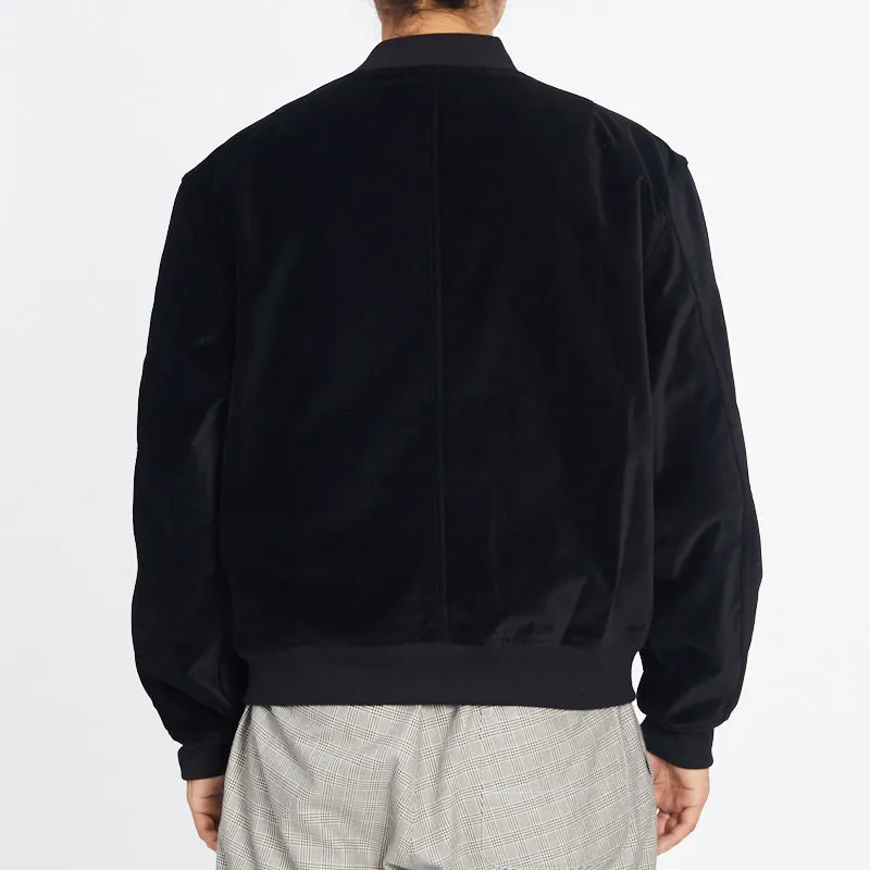 Bomber Jacket - Black Velvet