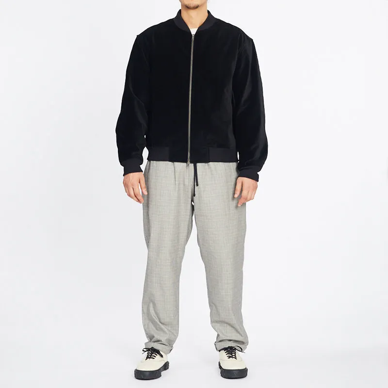 Bomber Jacket - Black Velvet