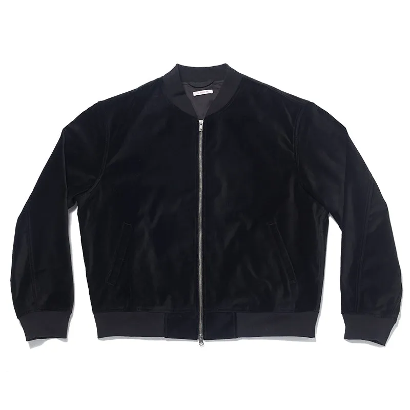 Bomber Jacket - Black Velvet