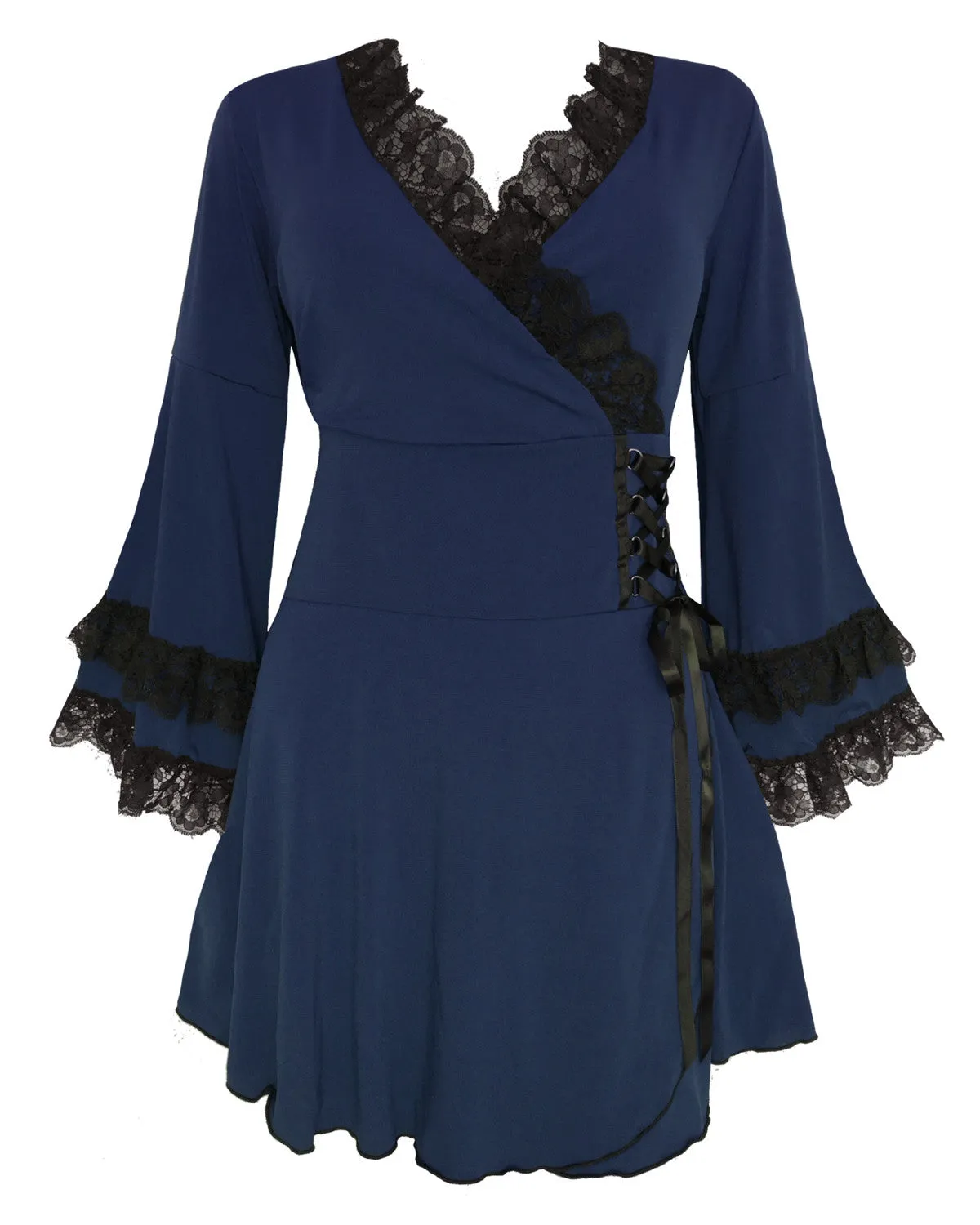Buccaneer Pirate Costume with Victoria Top, Midnight