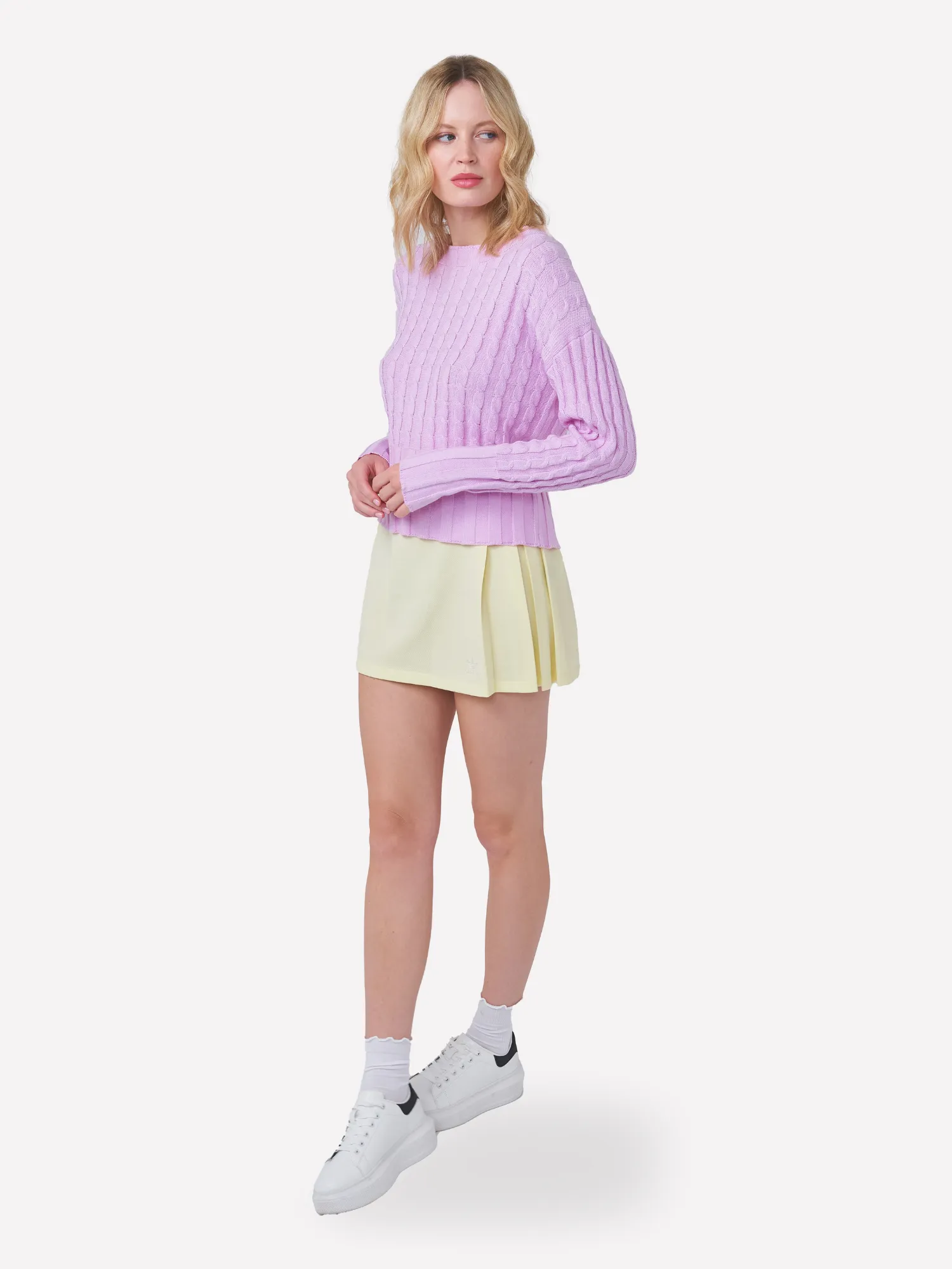 Cable Crew Neck Jumper