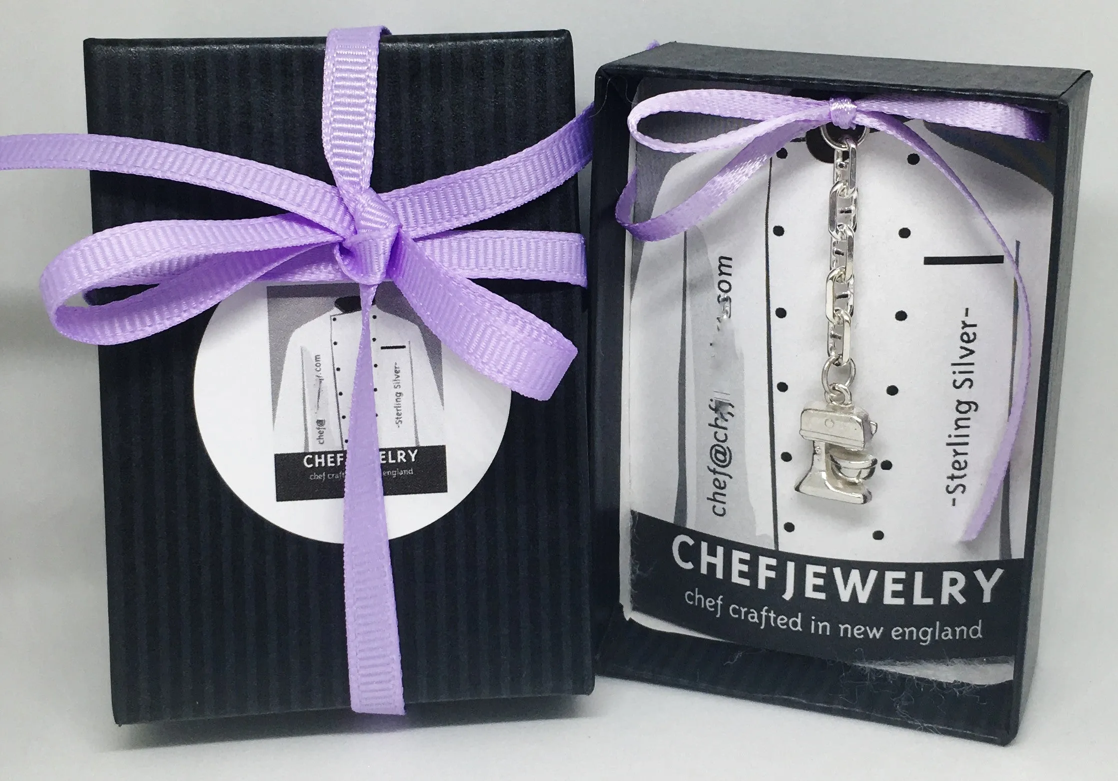 Chef Jacket Pin or Tie Tack in Sterling Silver