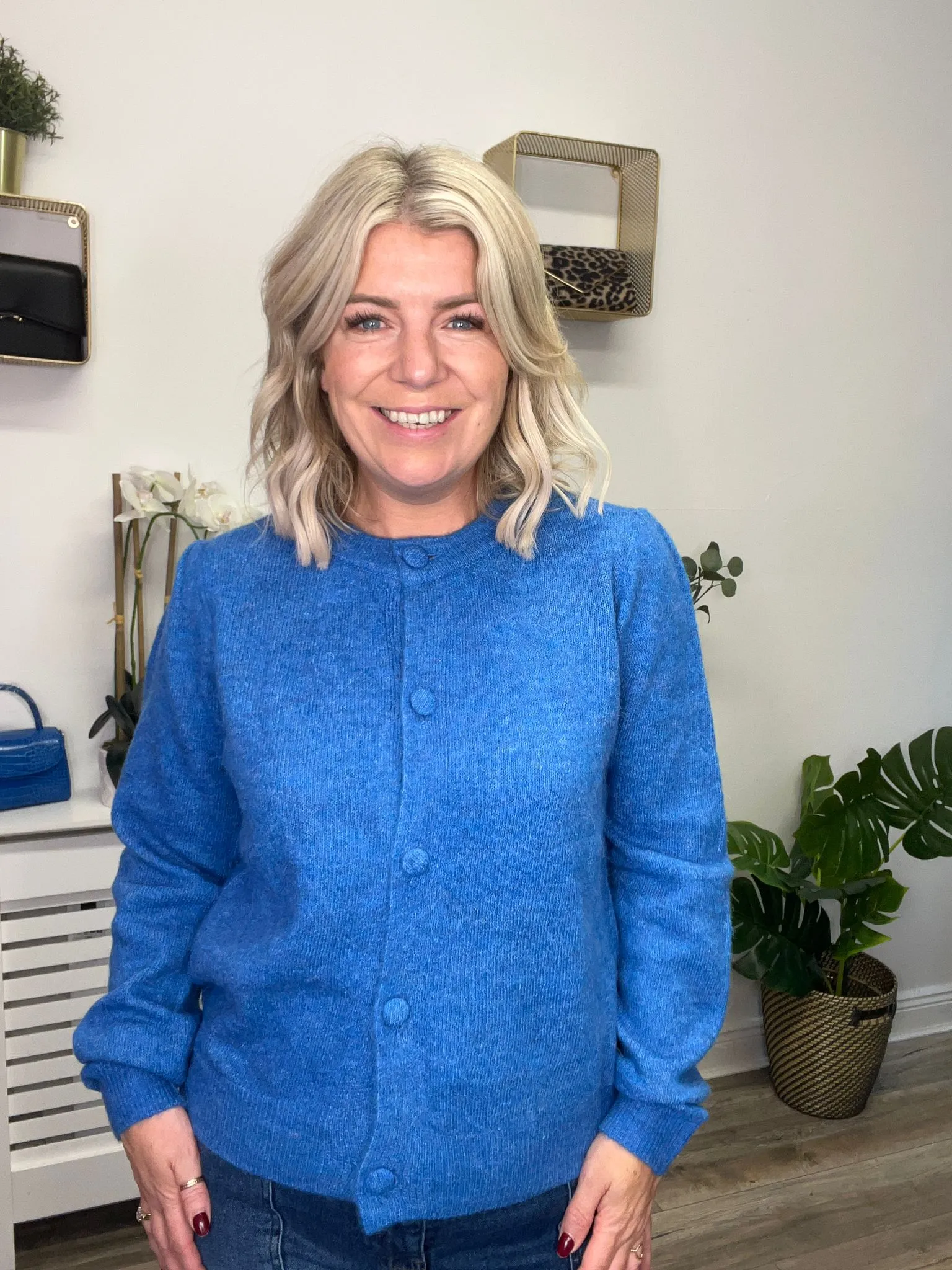 Cora Cardigan (French Blue)