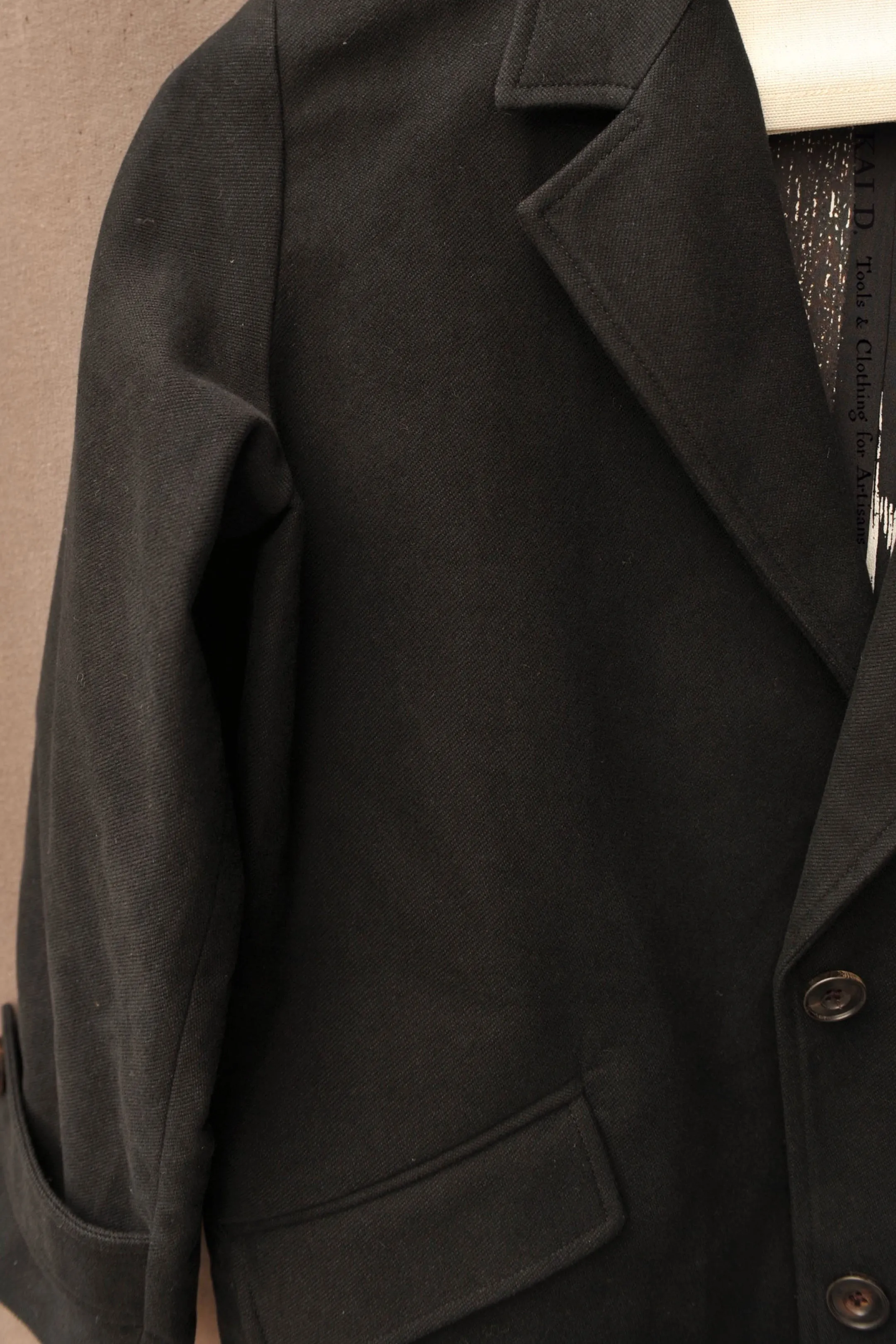 Diana Blazer - Black Moleskin - XS, S, M