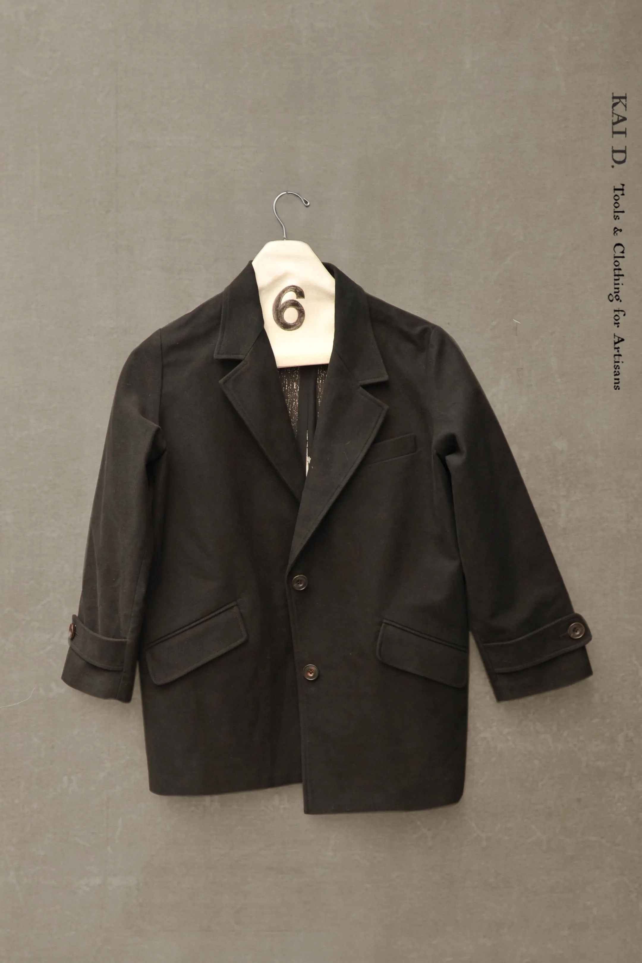 Diana Blazer - Black Moleskin - XS, S, M