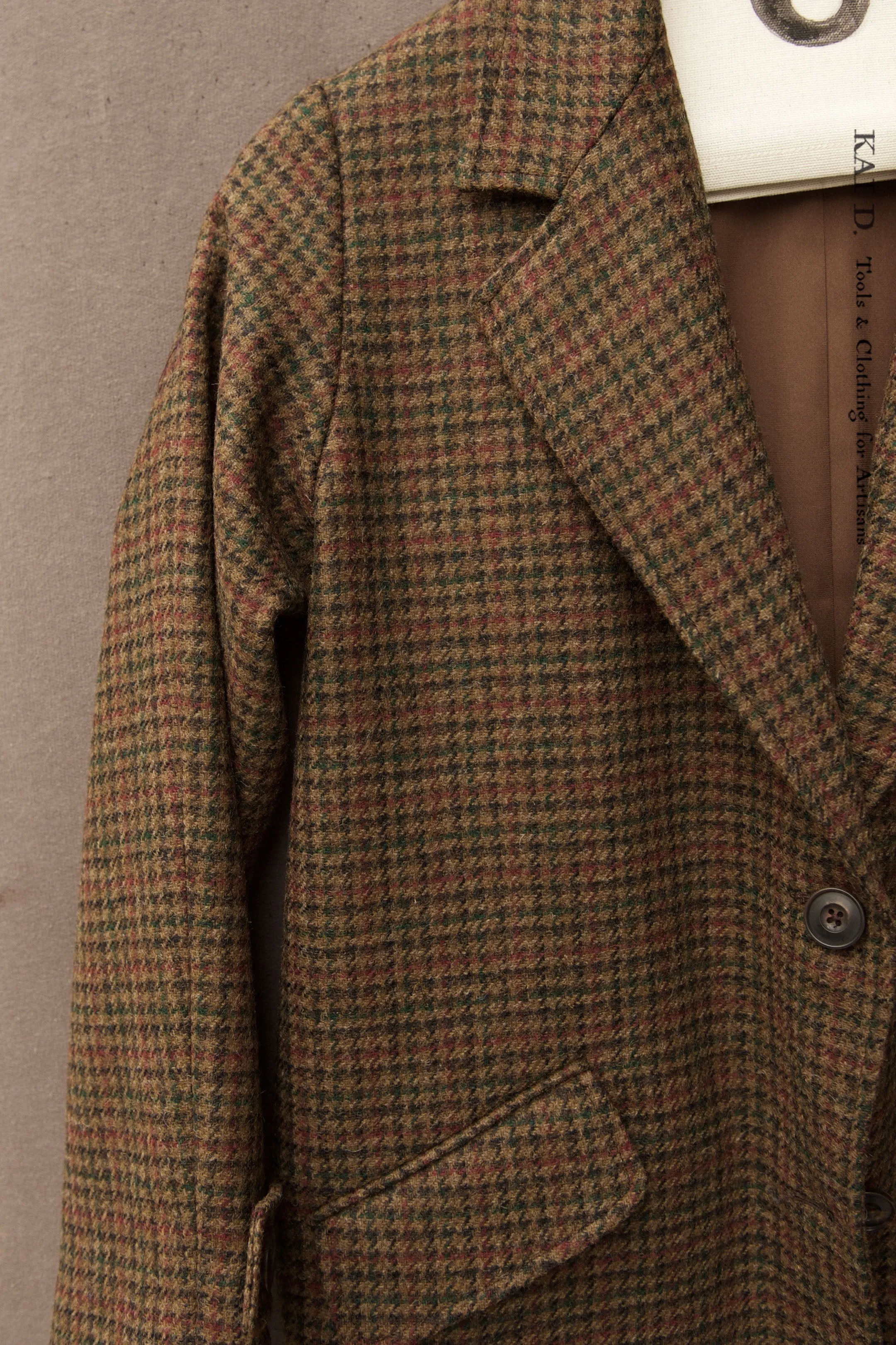 Diana Blazer - Classic Houndstooth Tweed - XS, S
