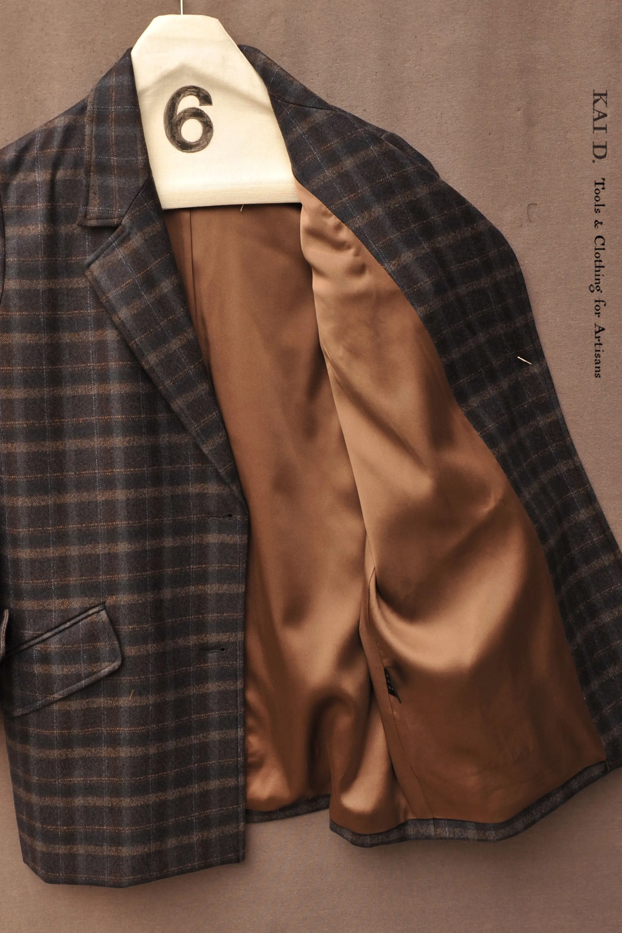 Diana Blazer - Wool Cashmere Plaid - XS, S, M