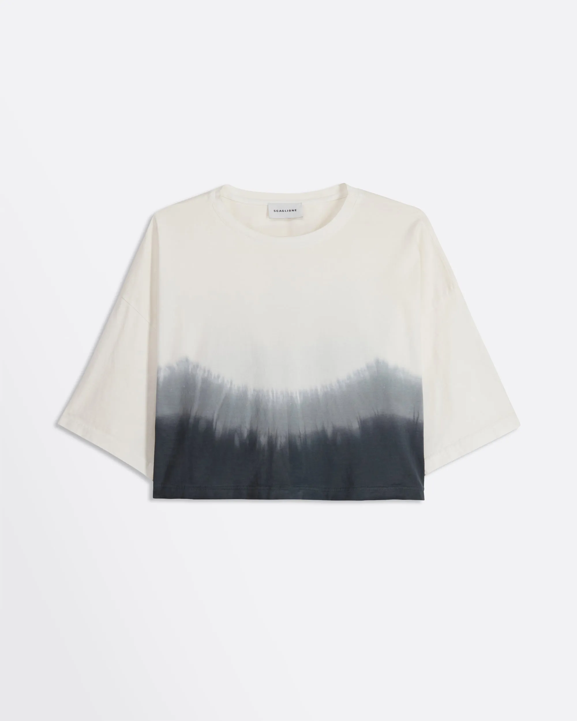 DIJ210 CROP T-SHIRT DIP DYED JERSEY