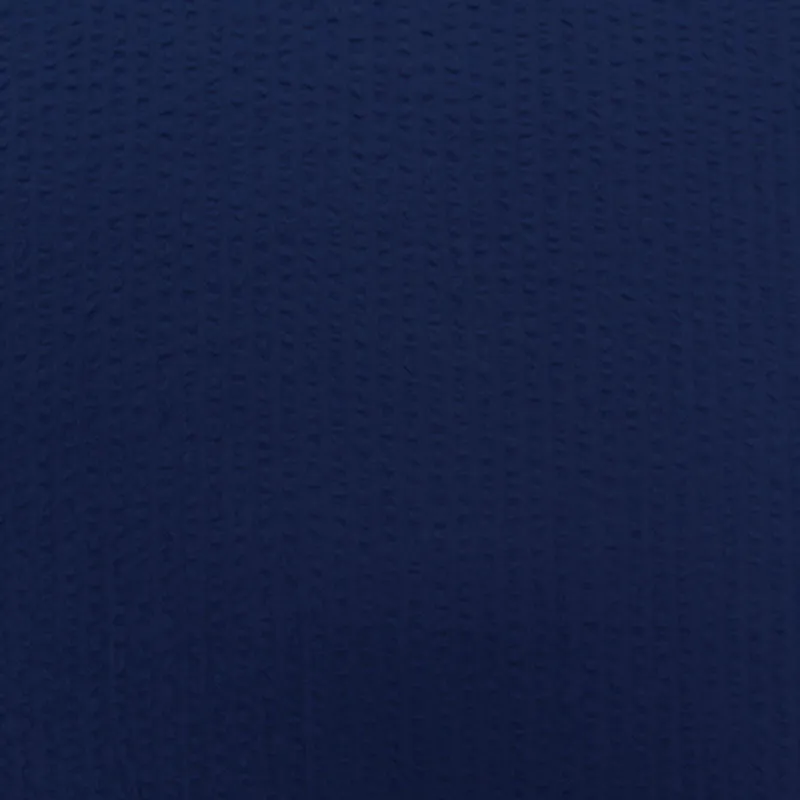 Dressmaking Cotton Seersucker - French Navy Blue