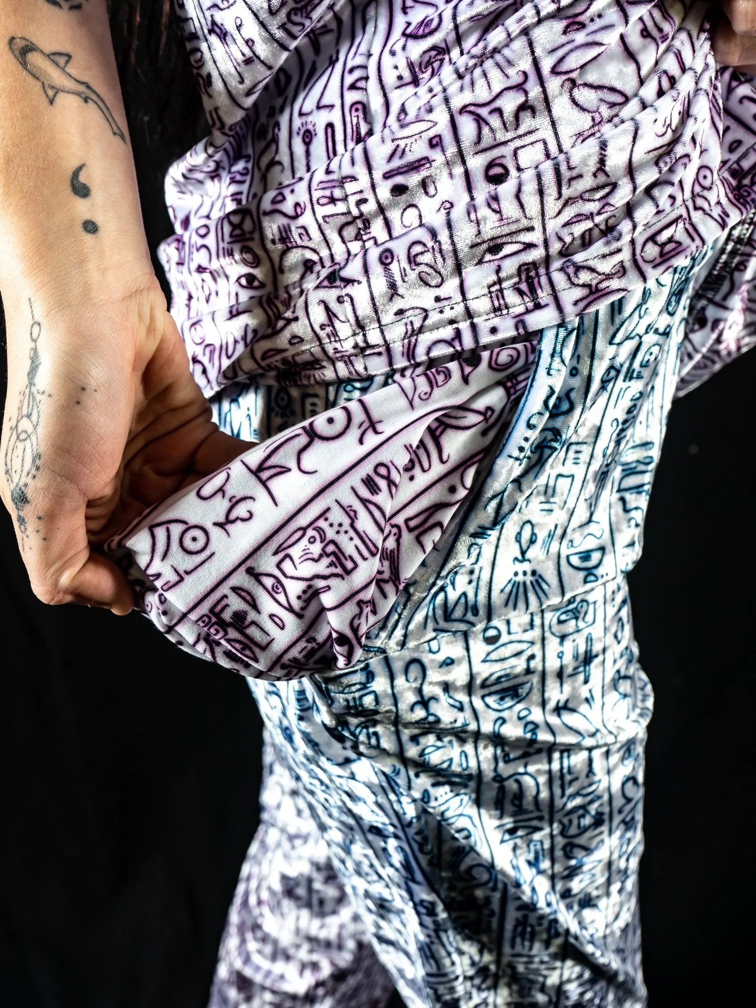 Egyptian Glyphs (Magenta) Unisex Joggers