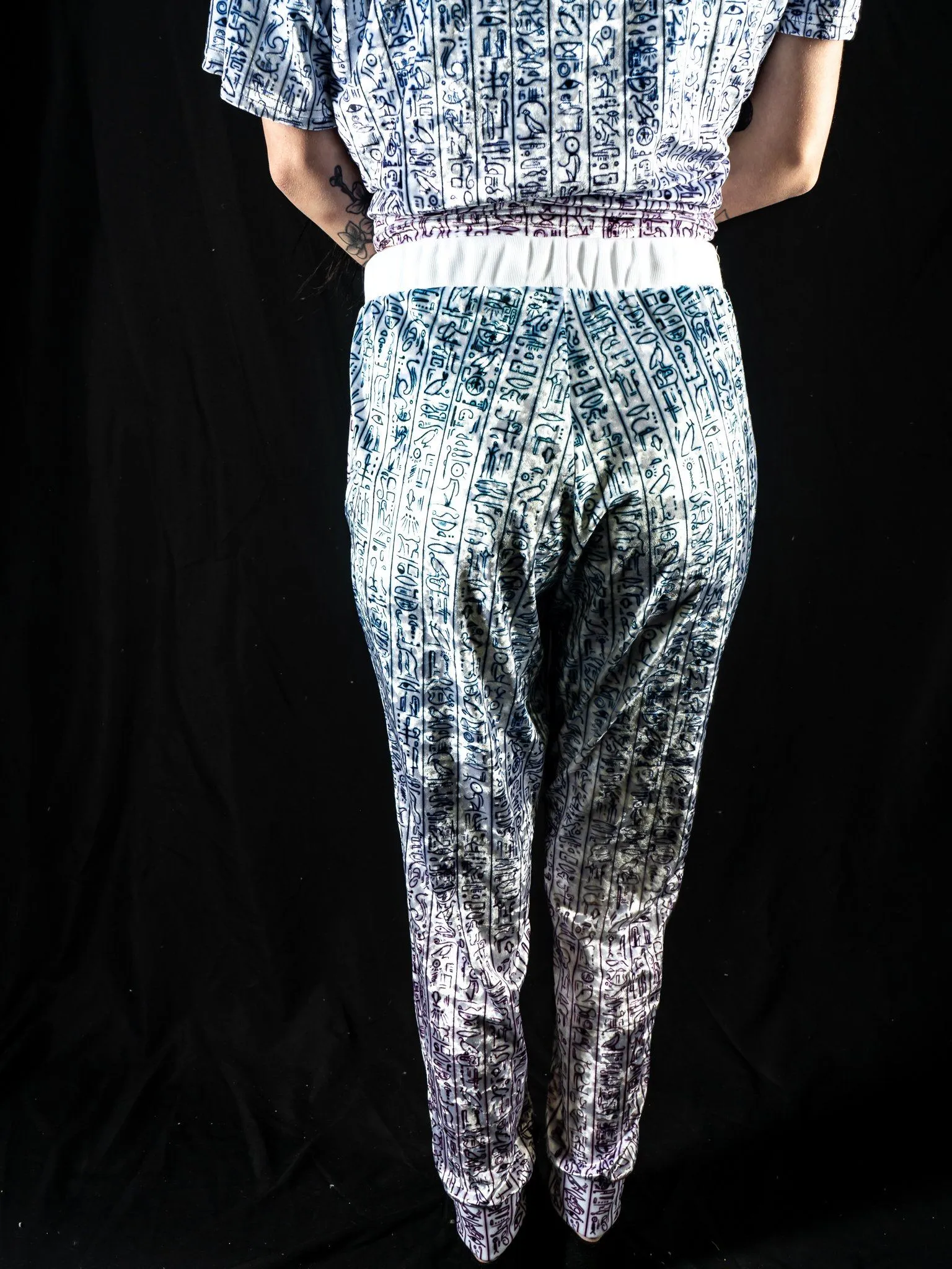 Egyptian Glyphs (Magenta) Unisex Joggers