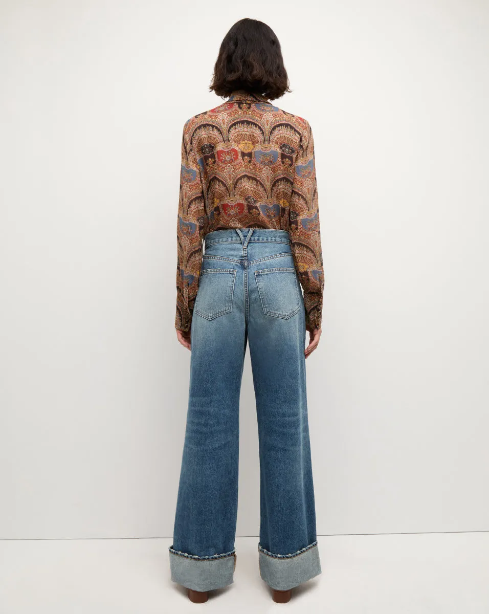 Elaine Silk Bow Blouse