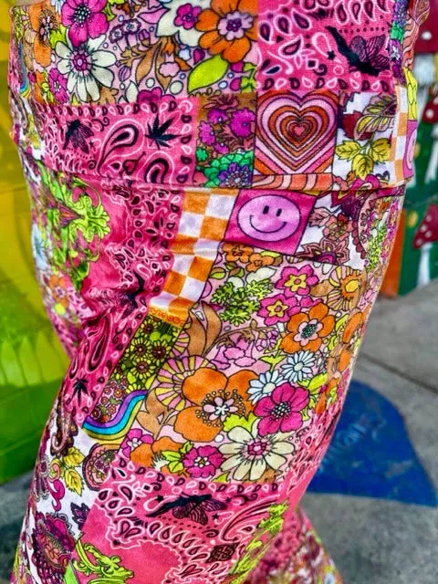 Ellie Paisley Velvet Slim Bells #2