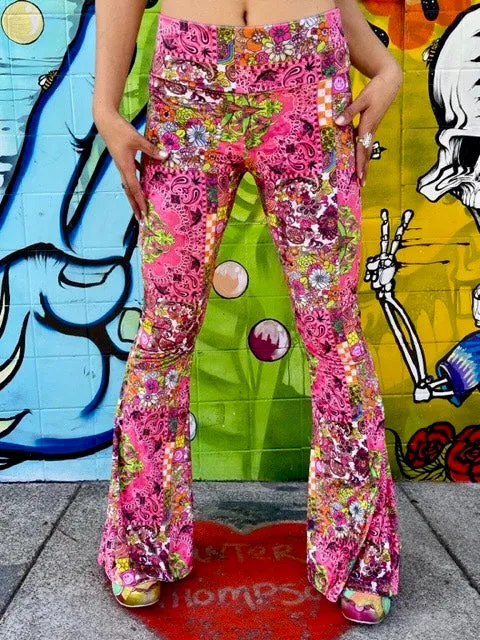 Ellie Paisley Velvet Slim Bells #2