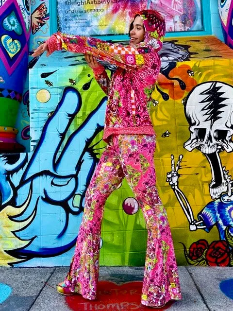 Ellie Paisley Velvet Slim Bells #2