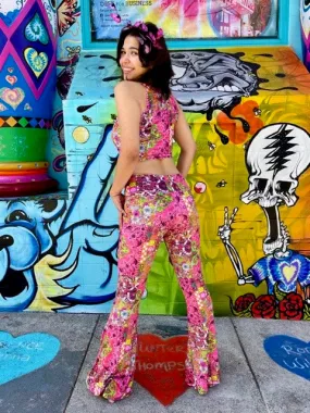 Ellie Paisley Velvet Slim Bells #2