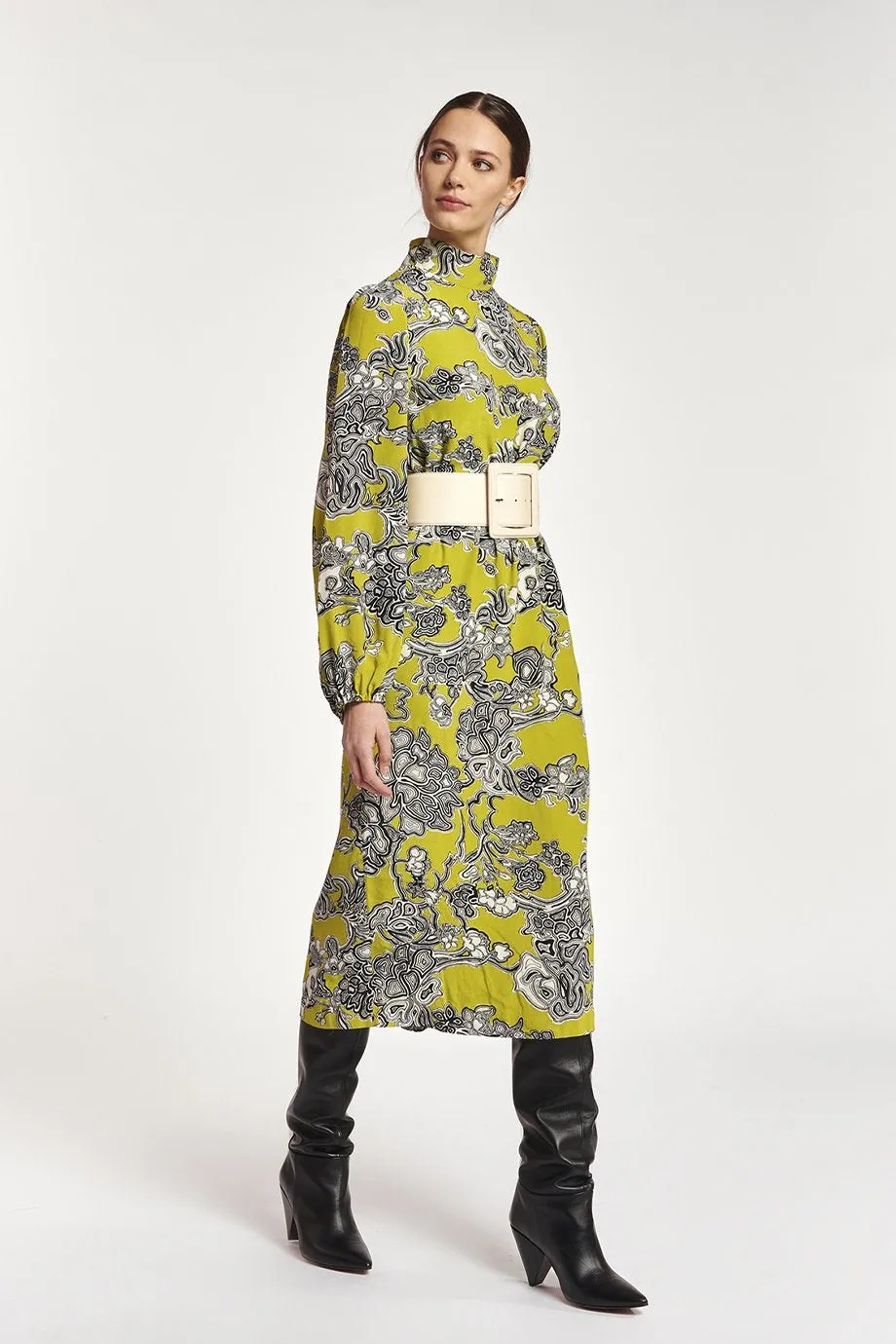 Essentiel Antwerp Anna Dress - Kiwi