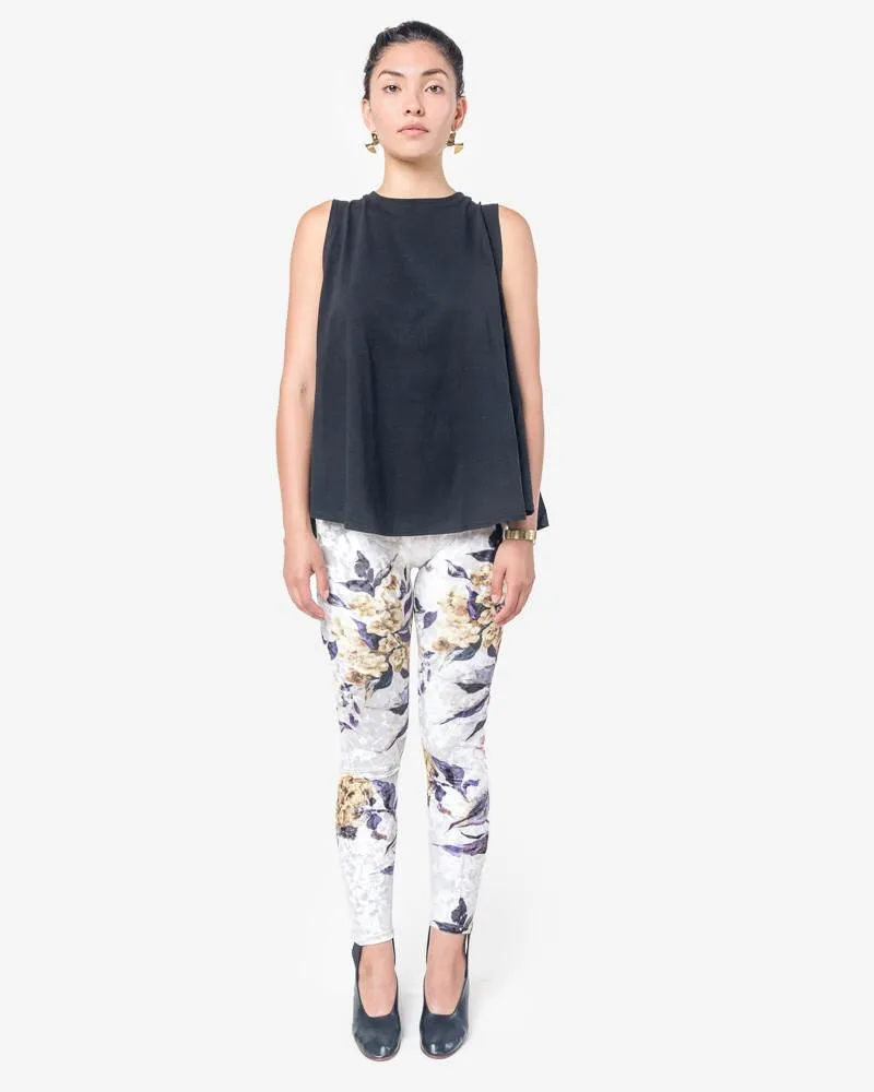 Floral Tights in Floral Print