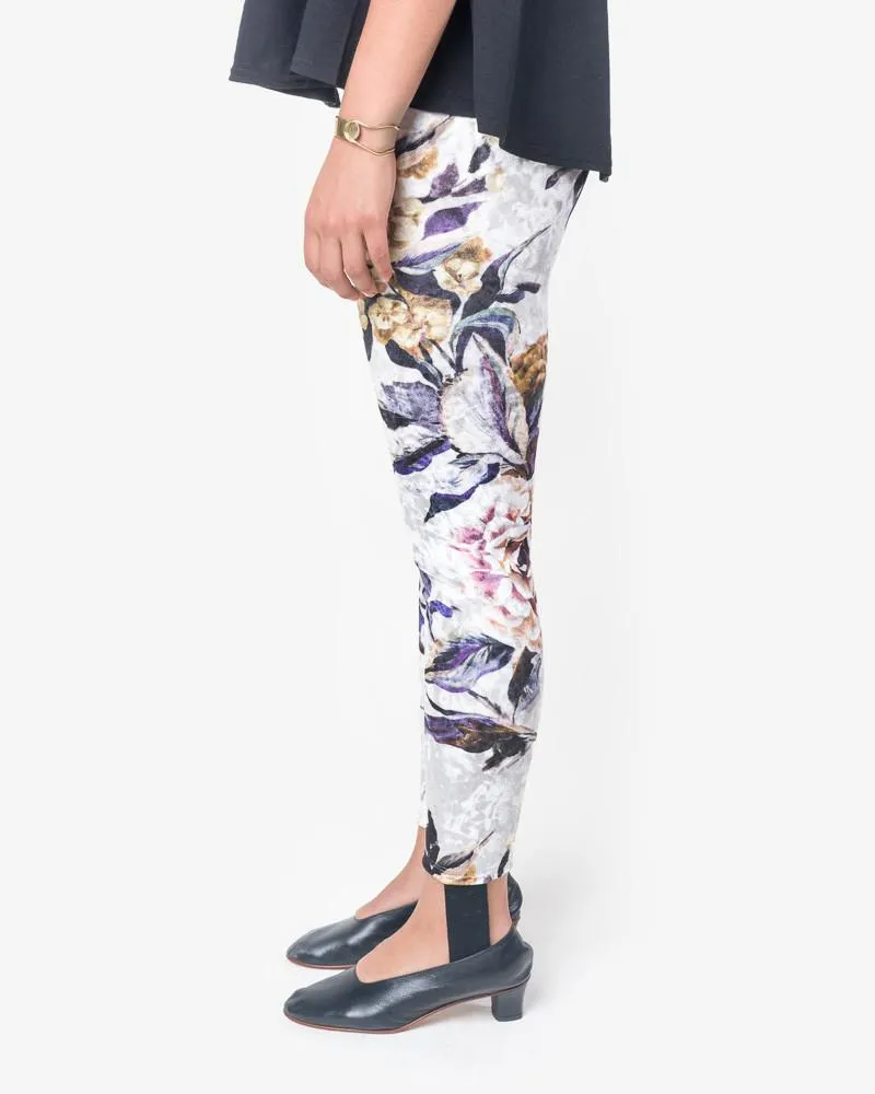 Floral Tights in Floral Print