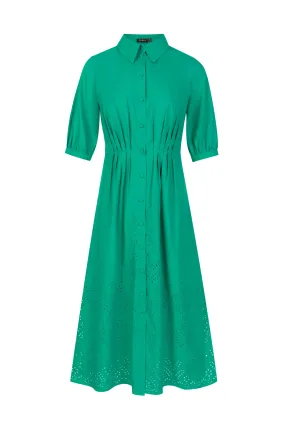 GDS Raven Tencel Long Dress | Sea Green