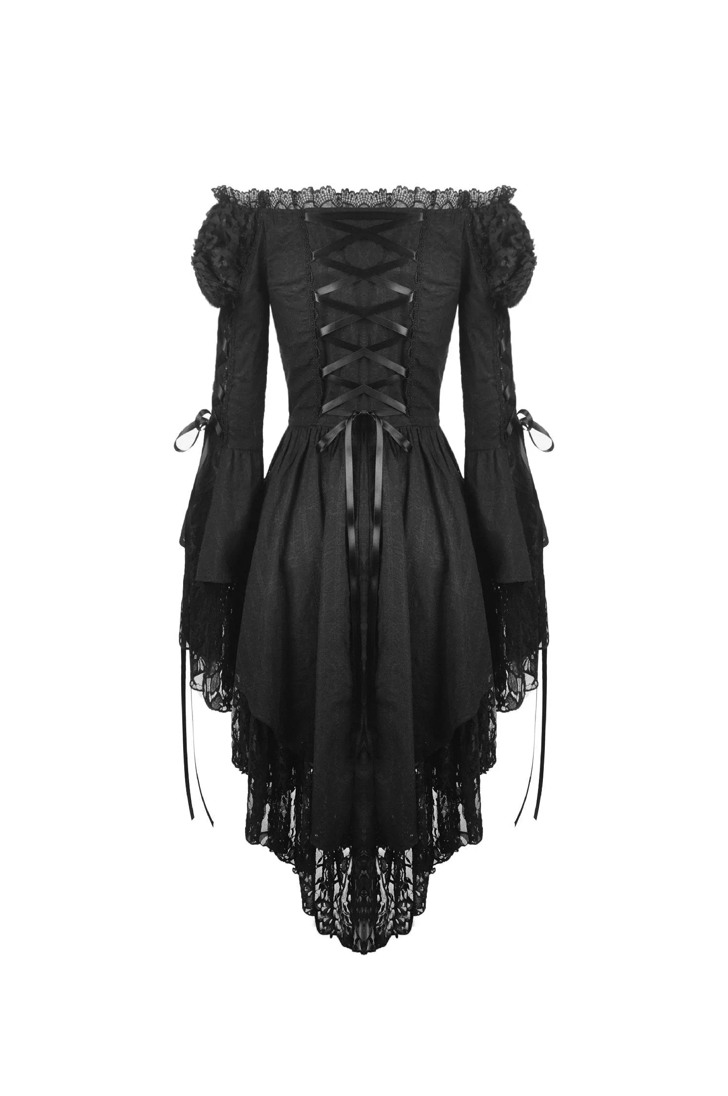 Gothic decadent longsleeves cocktail dress DW445