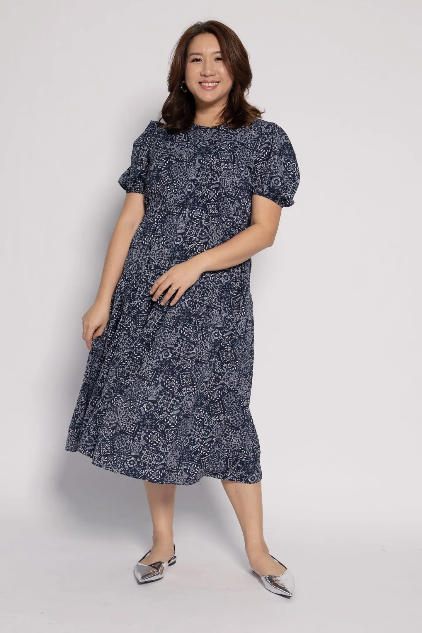 Grace Dress in Ceramic Mix