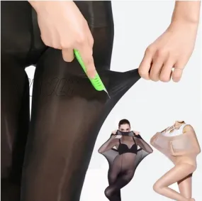 Hnewly Plus Size Super Elastic Tights Women Stockings Body Shaper Pantyhose 30D Stocking Tight Sexy Hosiery Underwear