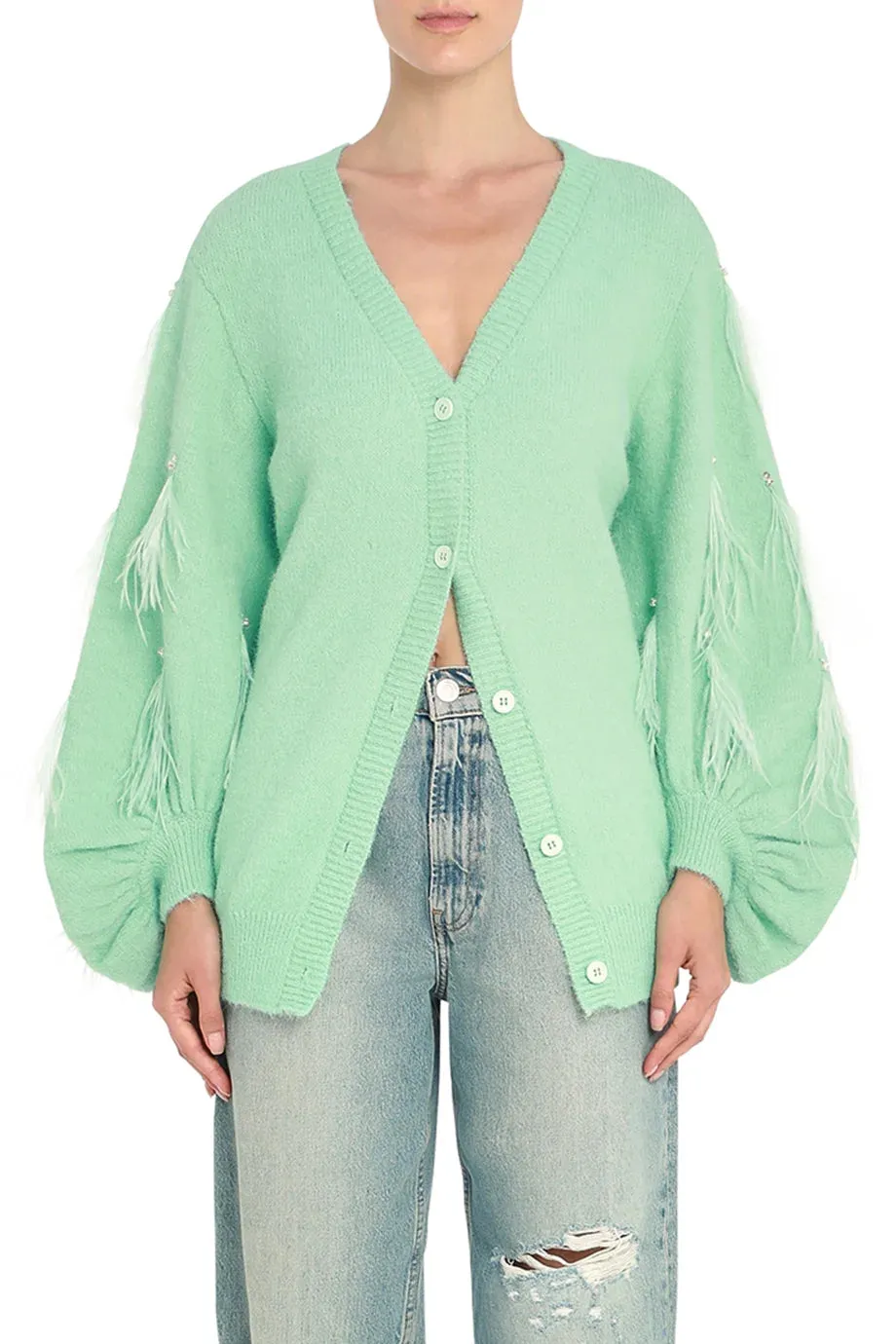 Isaac Feather Cardigan