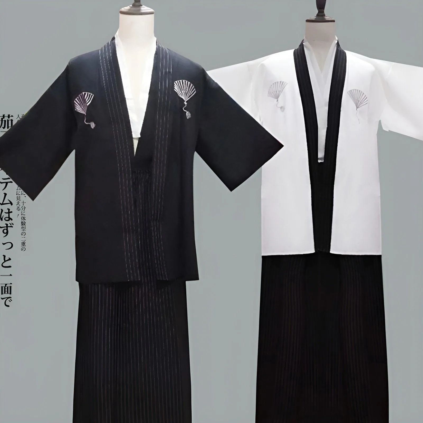 Japanese kimono men's formal dress Japanese cuisine dress Traditional costume