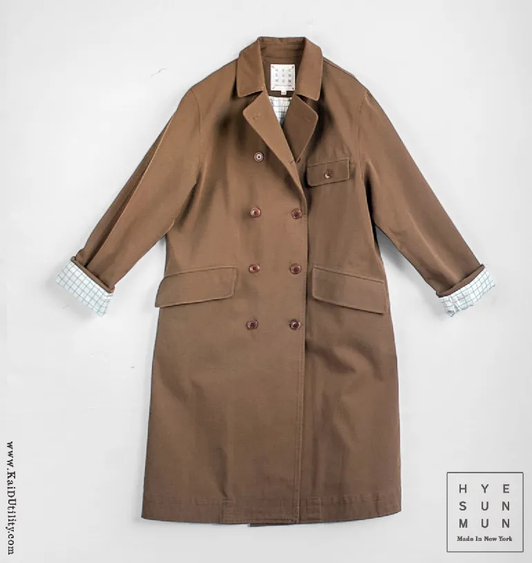 Keaton Dense Cotton Trench Coat
