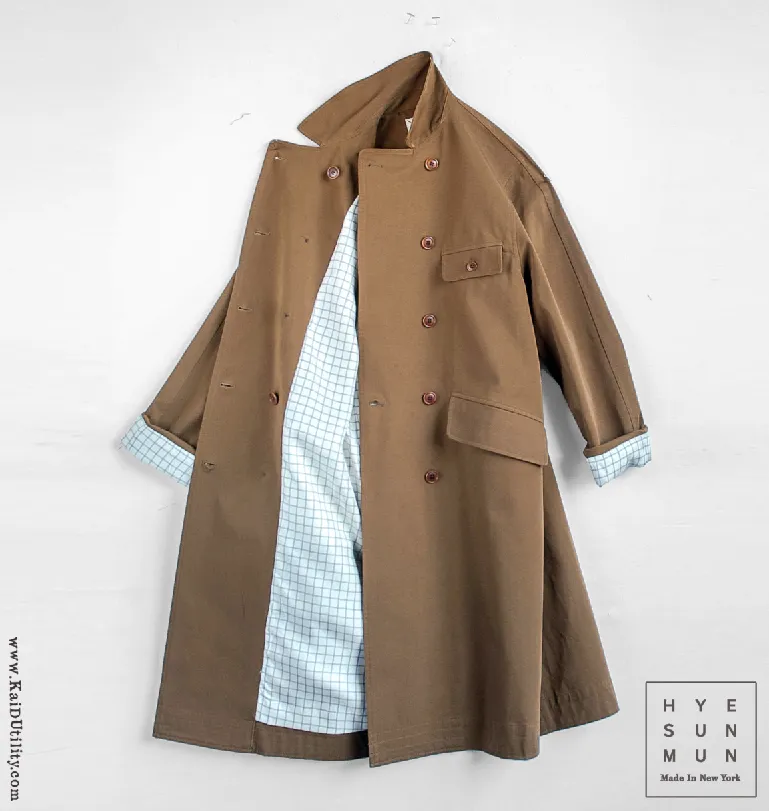 Keaton Dense Cotton Trench Coat