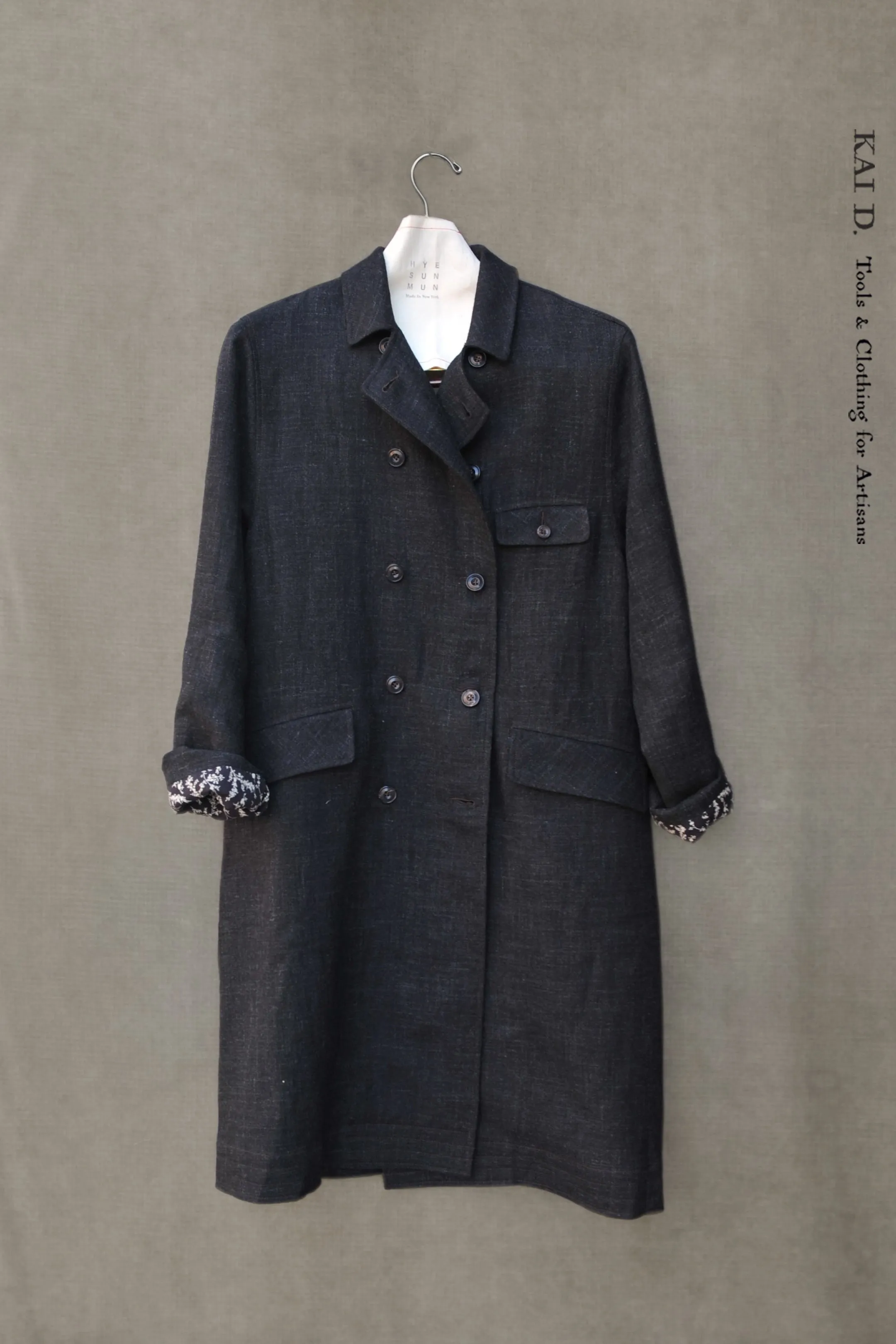 Keaton Trench Coat - Stipple Weave - XS, S, M, L