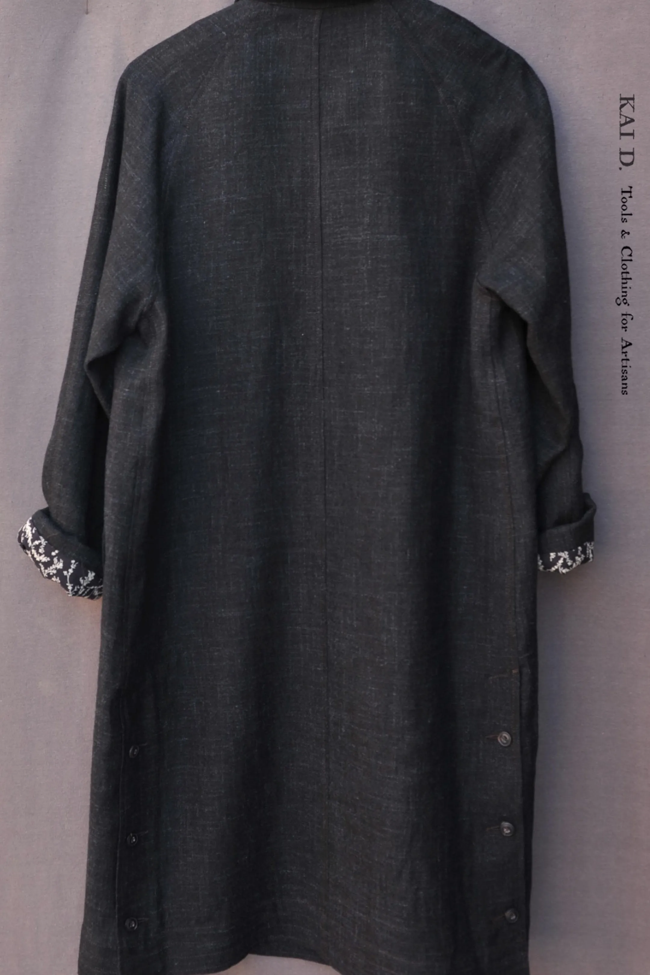 Keaton Trench Coat - Stipple Weave - XS, S, M, L